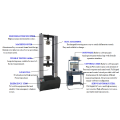 Kontrol Komputer 100Kn Elektronik Universal Testing Machine